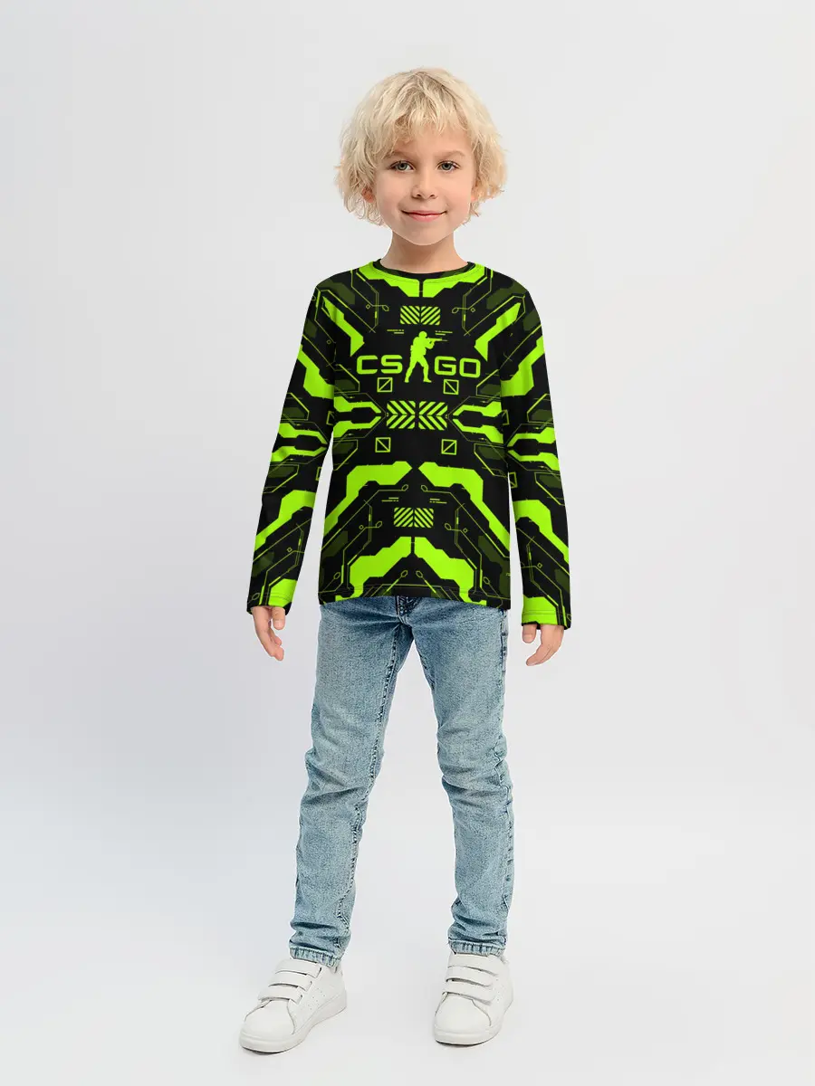 Детский лонгслив / CS GO