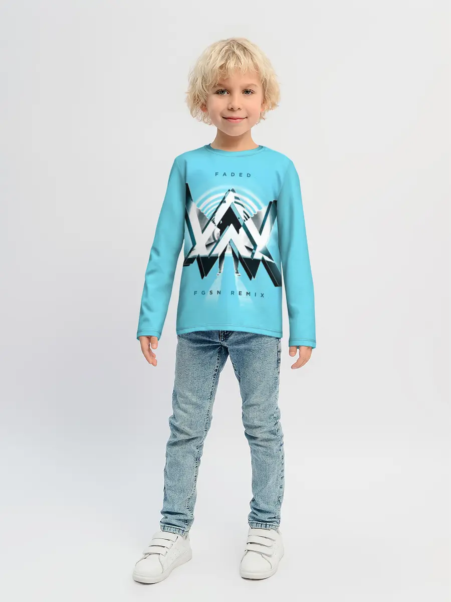 Детский лонгслив / Alan Walker