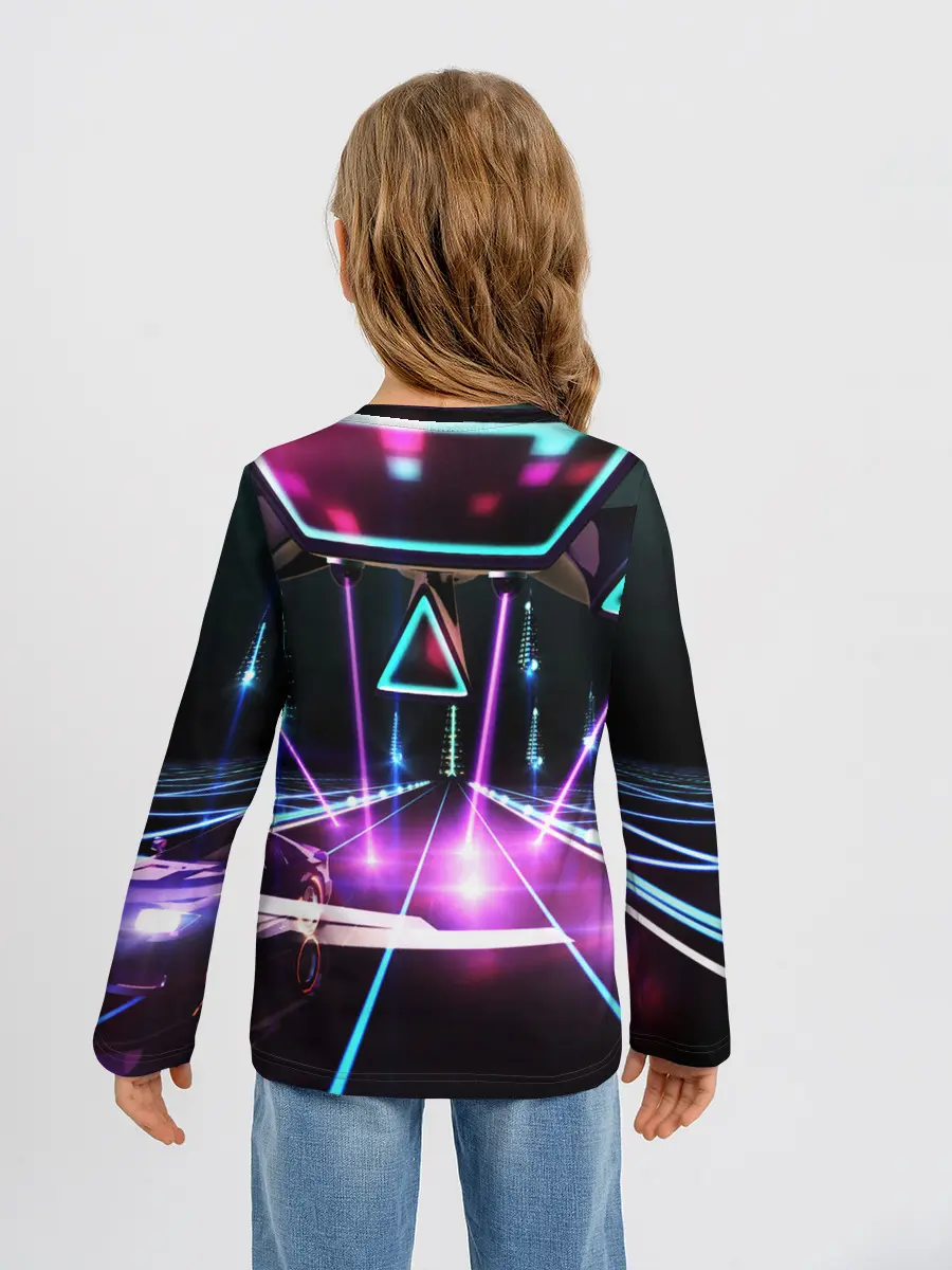 Детский лонгслив / КИБЕРГОРОД