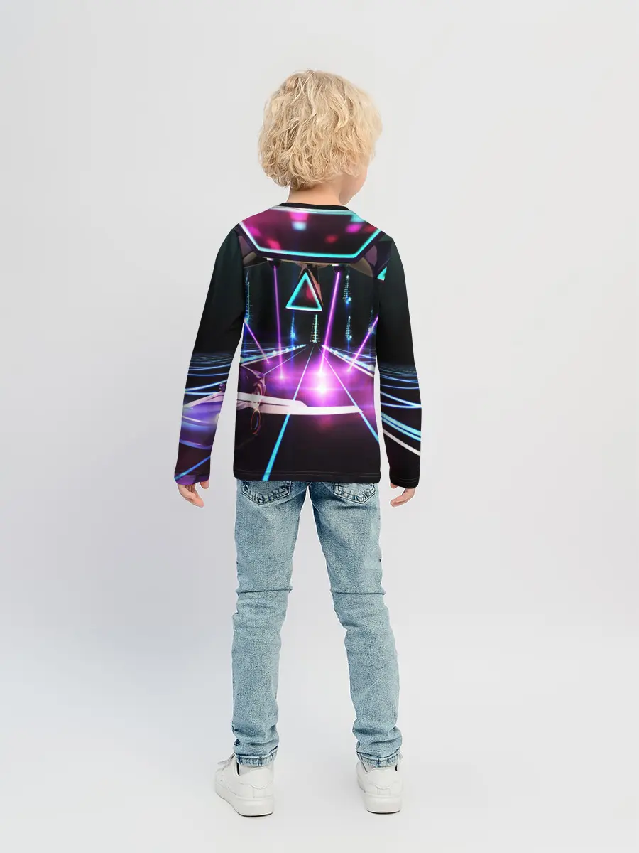 Детский лонгслив / КИБЕРГОРОД