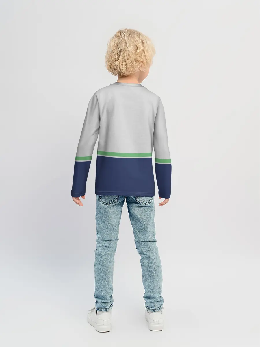 Детский лонгслив / Ride the wave