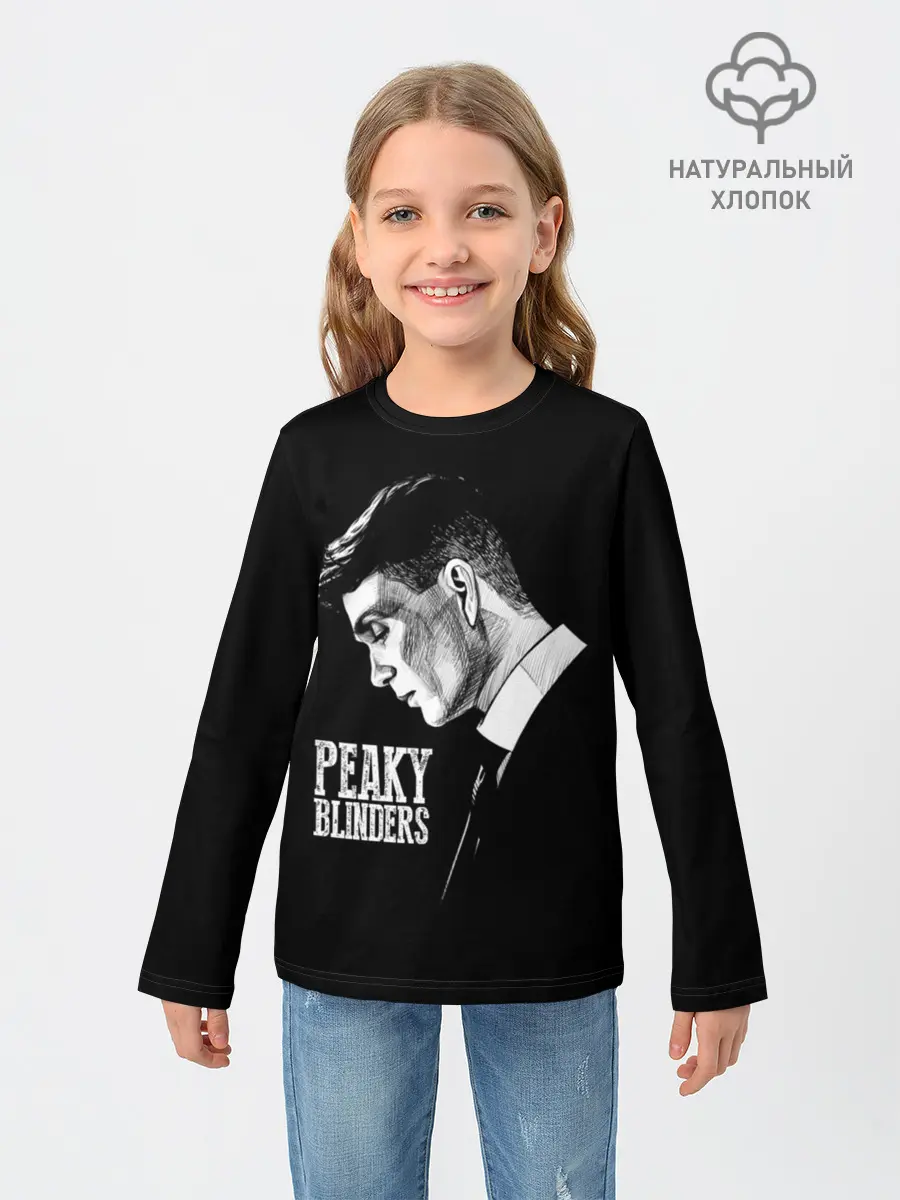 Детский лонгслив / Острые козырьки