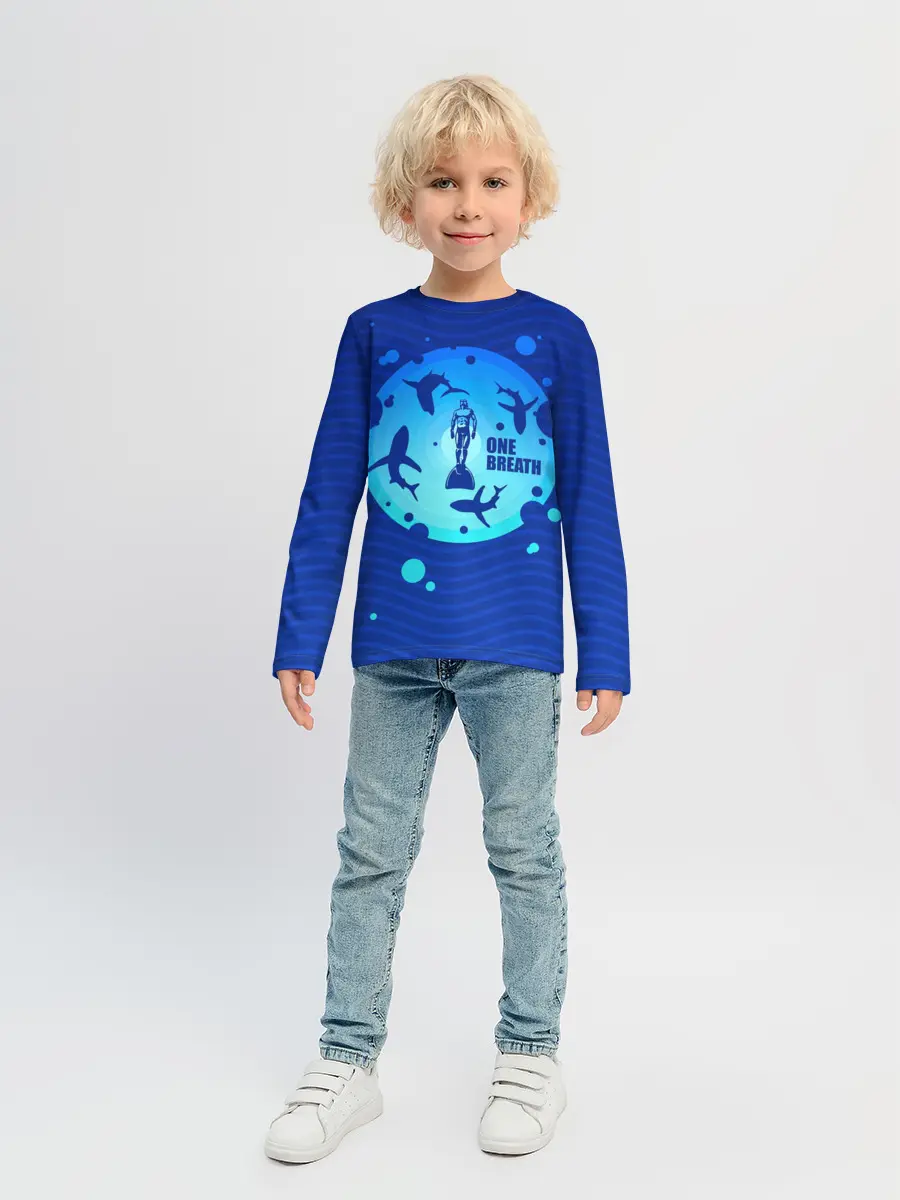 Детский лонгслив / One Breath