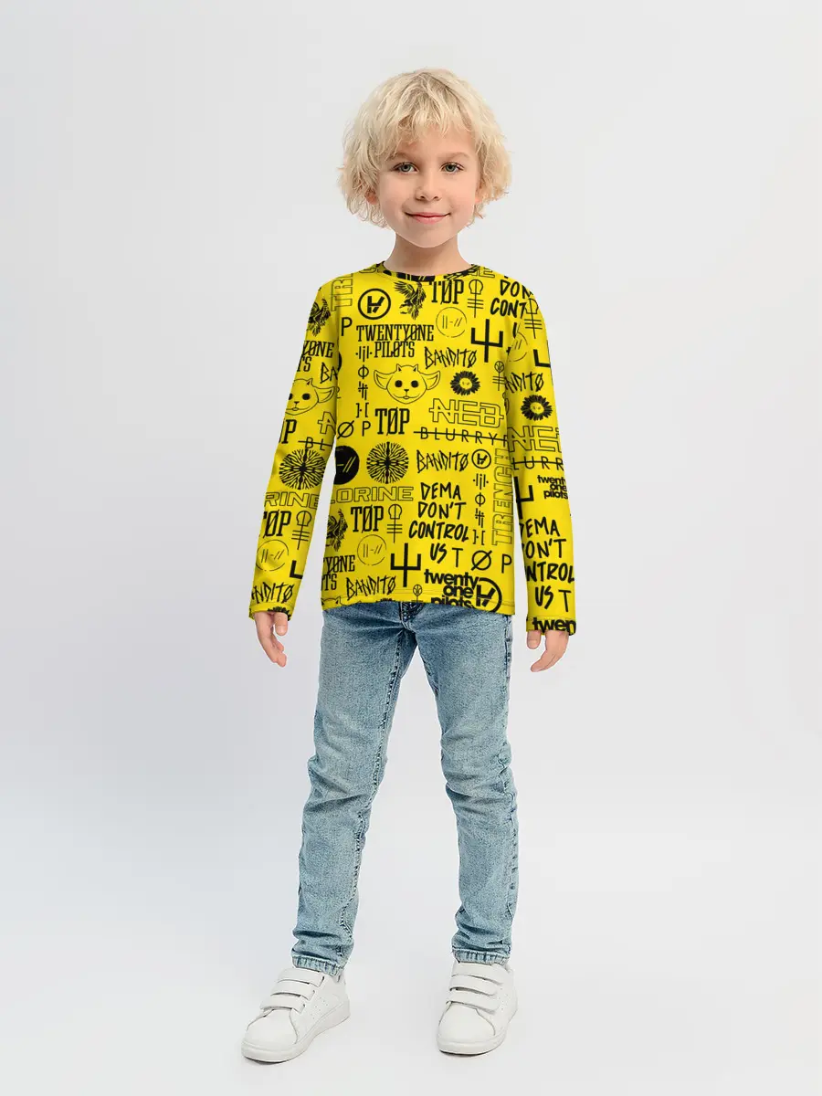 Детский лонгслив / TWENTY ONE PILOTS