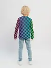 Детский лонгслив / Checkerboard Color