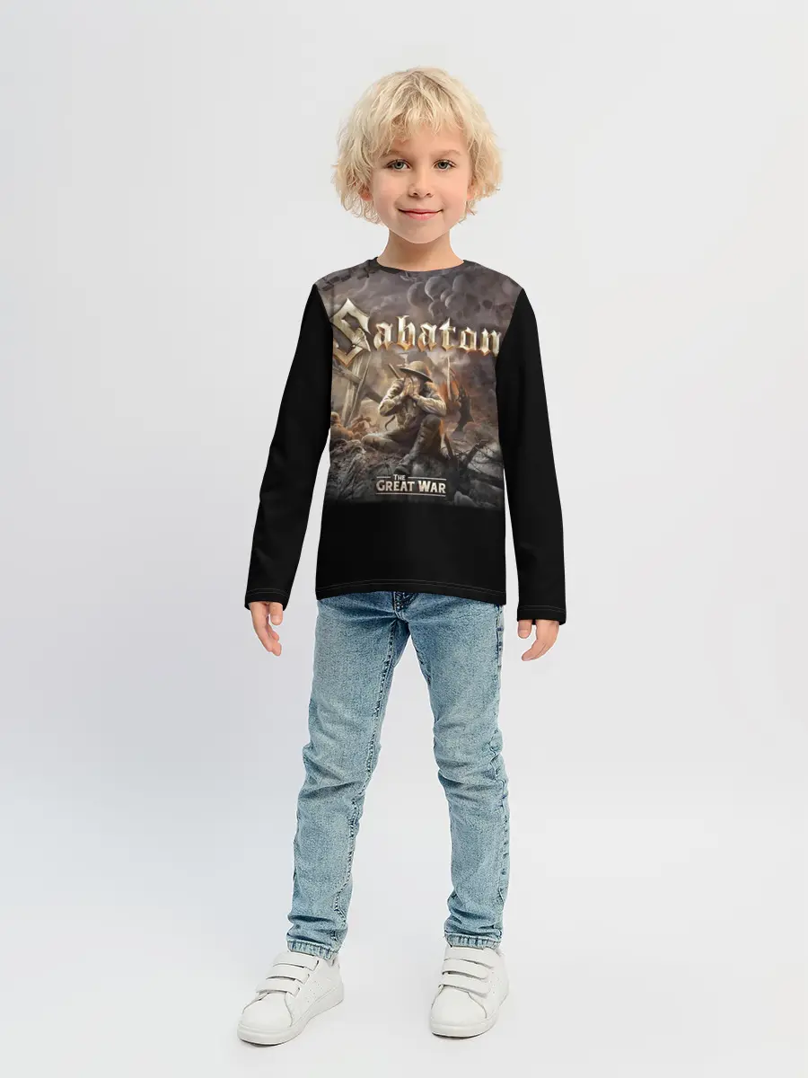 Детский лонгслив / Sabaton