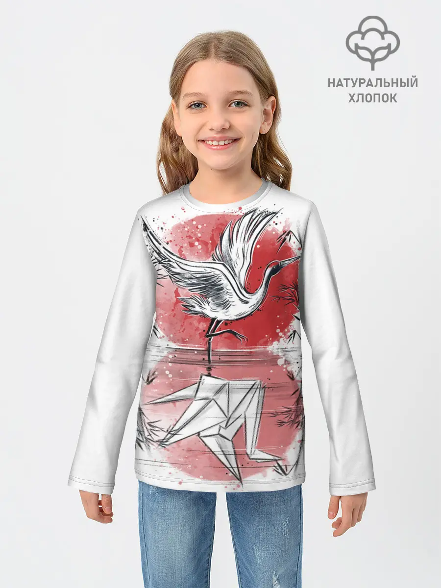 Детский лонгслив / Японская мечта