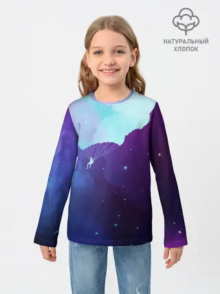 Детский лонгслив / Skydiver