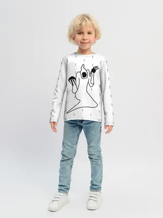 Детский лонгслив / KIZARU - Karmageddon