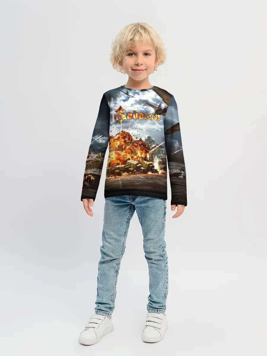 Детский лонгслив / Sabaton