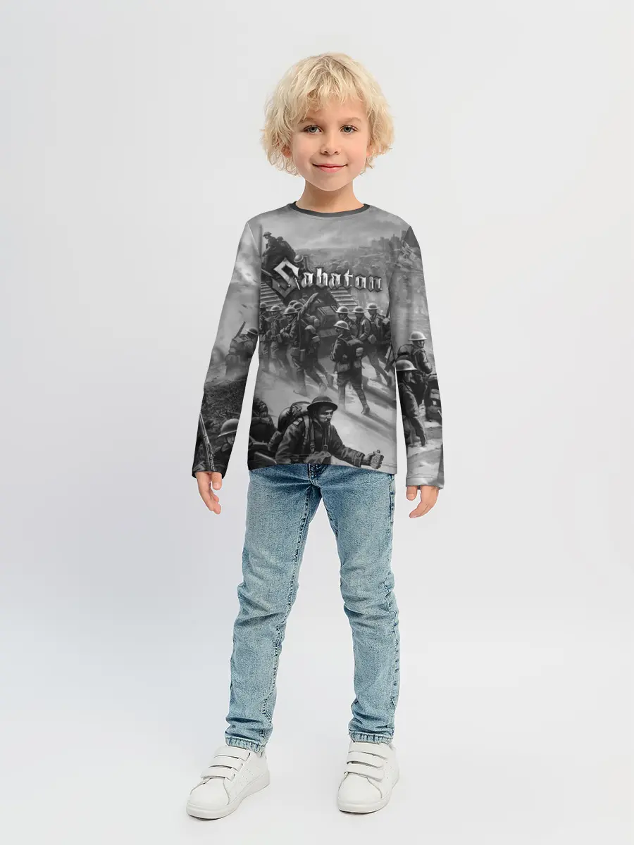 Детский лонгслив / Sabaton