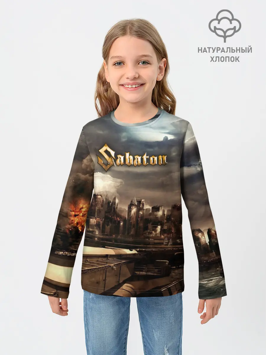 Детский лонгслив / Sabaton