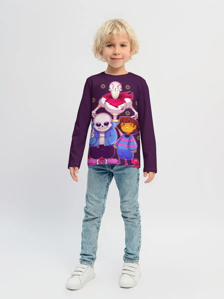 Детский лонгслив / Персонажи Undertale