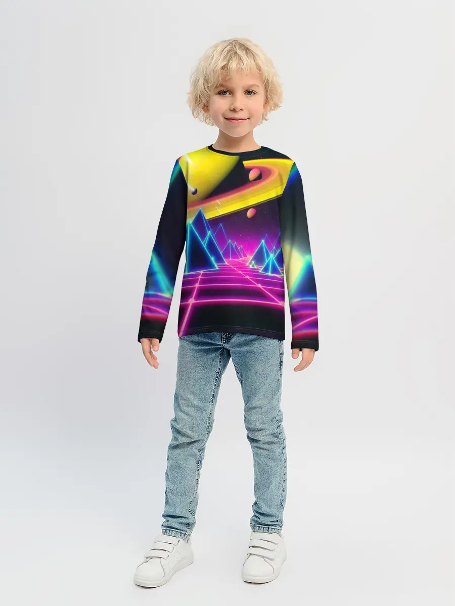 Детский лонгслив / САТУРН