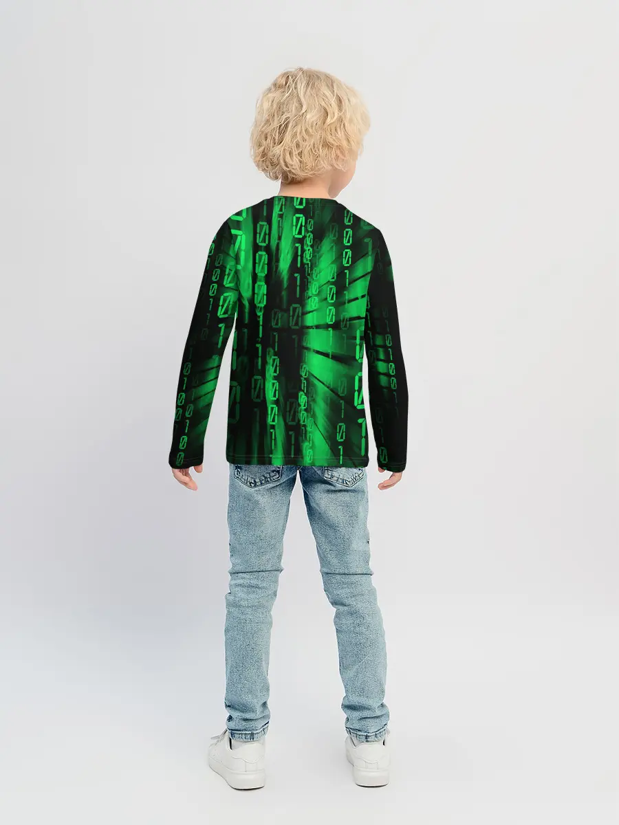 Детский лонгслив / МАТРИЦА