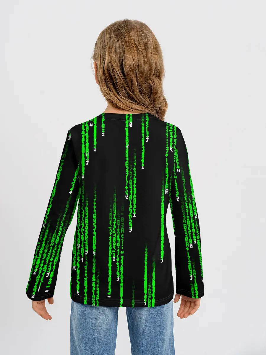 Детский лонгслив / МАТРИЦА