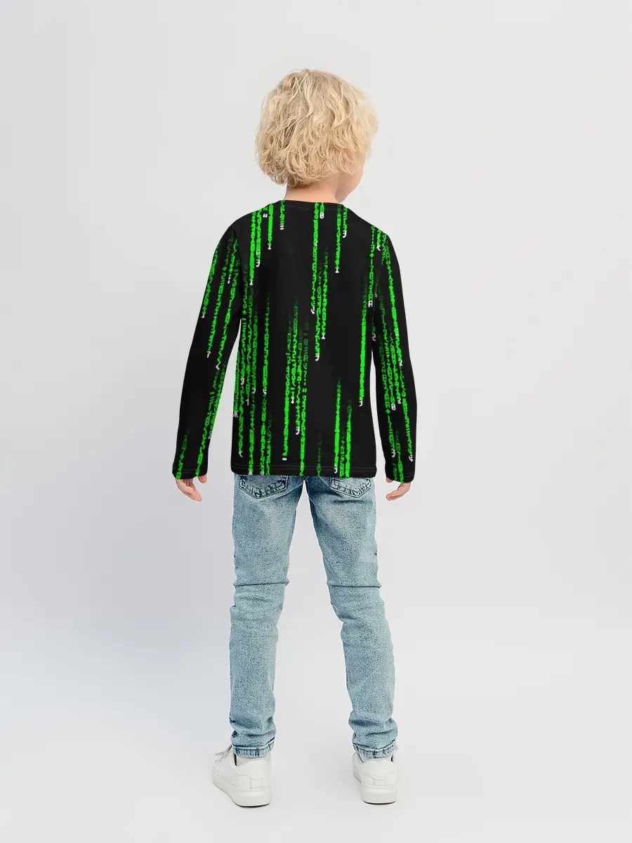 Детский лонгслив / МАТРИЦА
