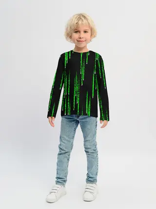 Детский лонгслив / МАТРИЦА