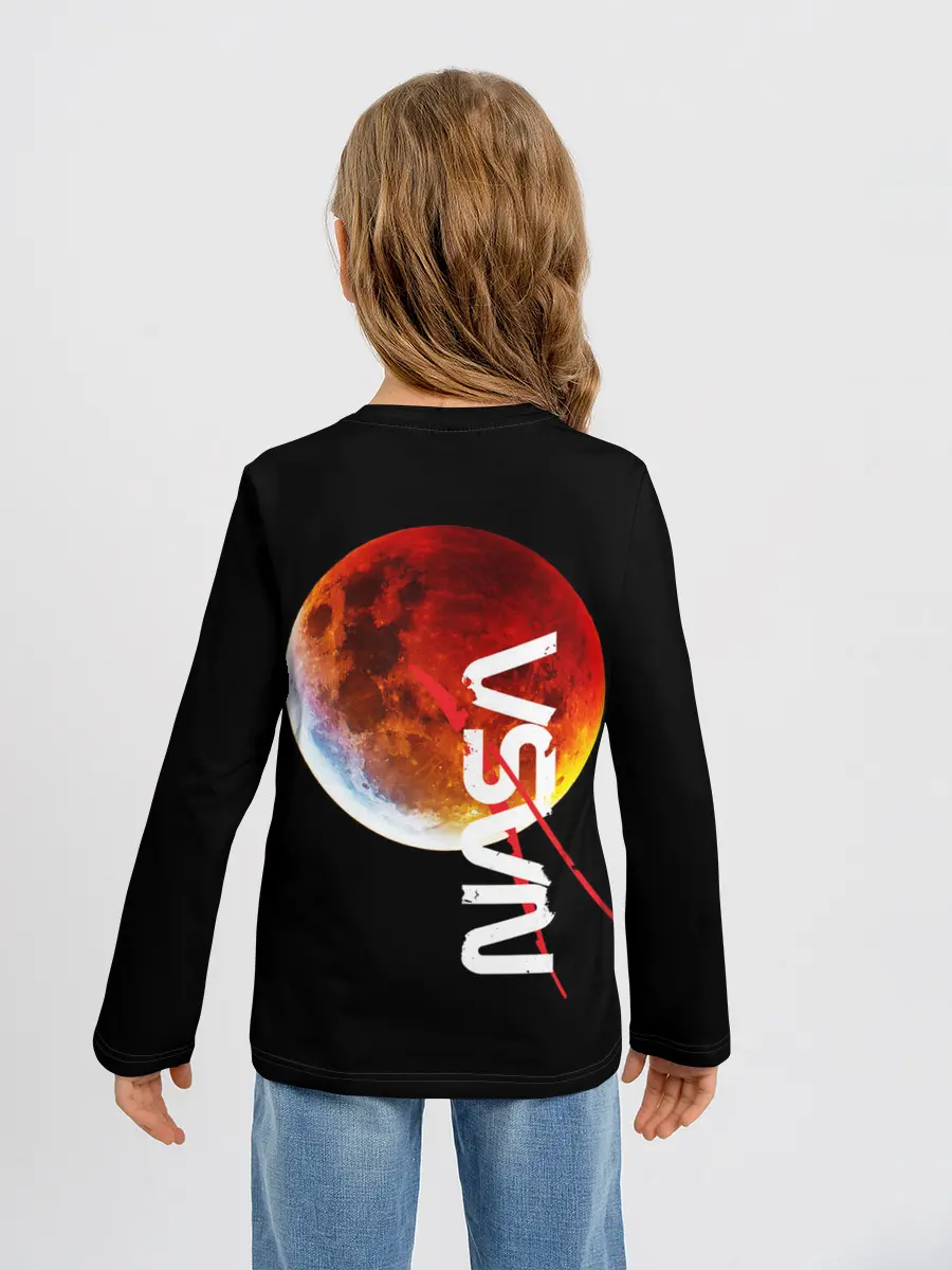 Детский лонгслив / Nasa austronaut