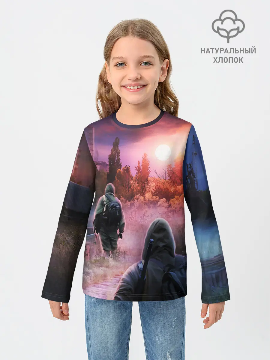Детский лонгслив / STALKER