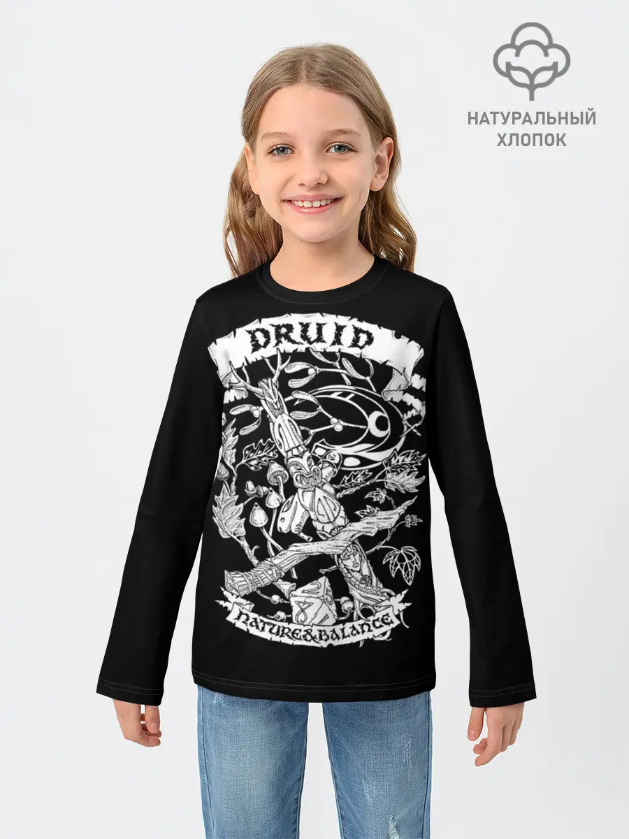 Детский лонгслив / Druid