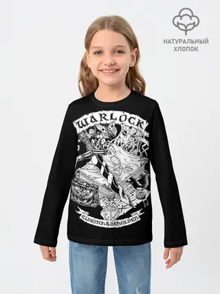 Детский лонгслив / Warlock