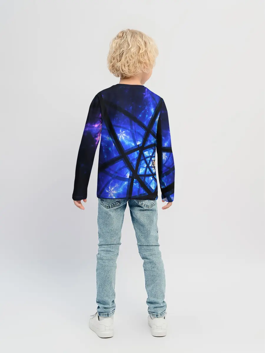 Детский лонгслив / SPACE PSY