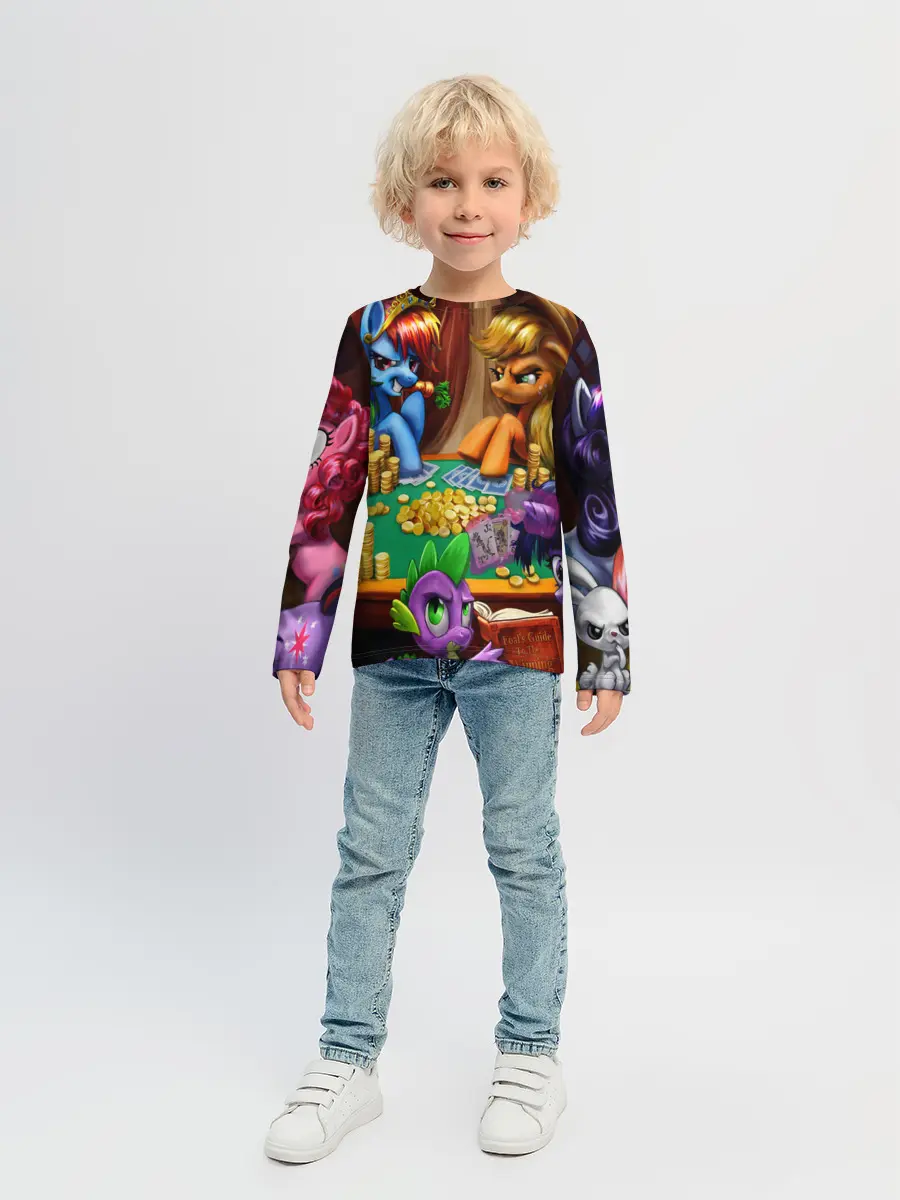 Детский лонгслив / LITTLE PONY