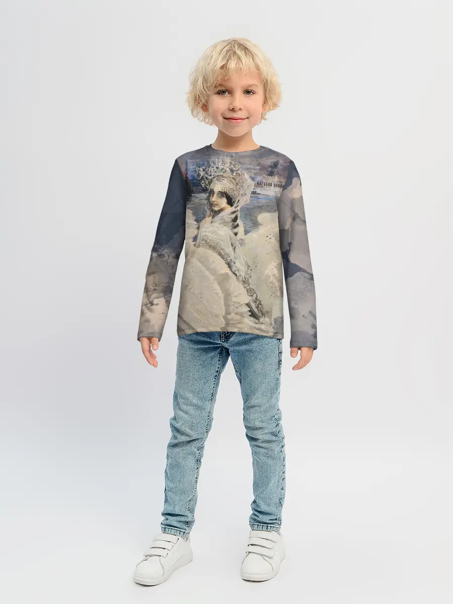 Детский лонгслив / Царевна лебедь