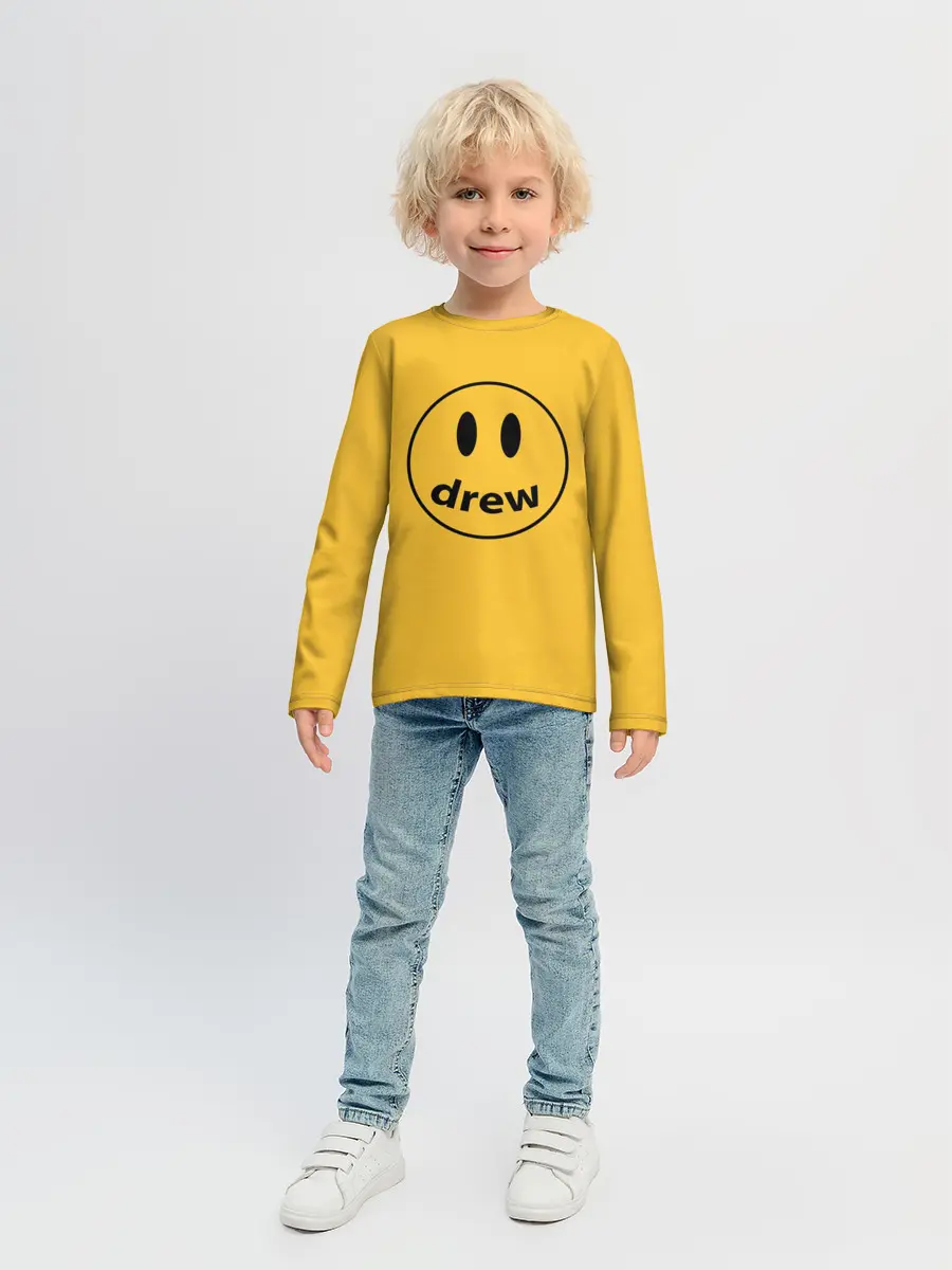 Детский лонгслив / Джастин Бибер