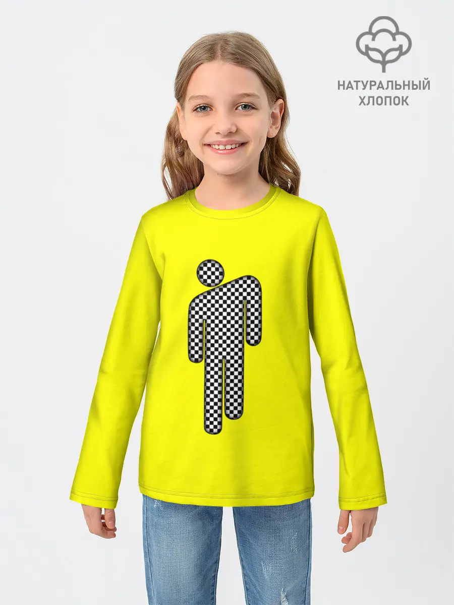 Детский лонгслив / billie eilish