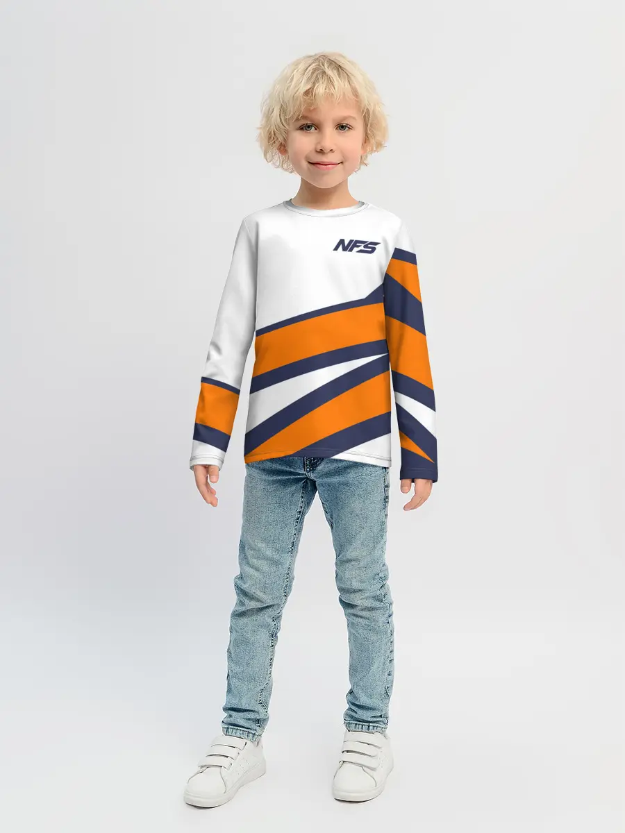 Детский лонгслив / Need for Speed