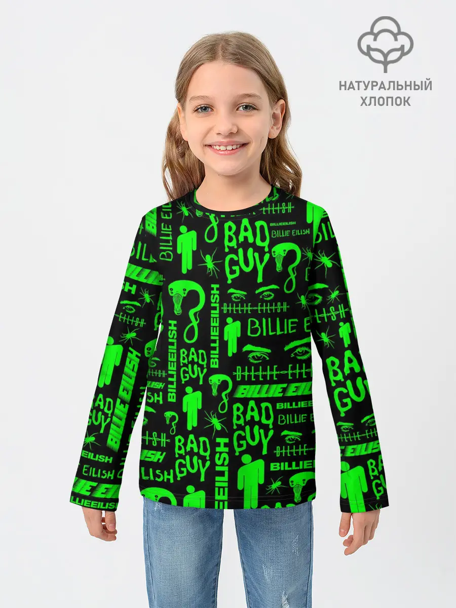 Детский лонгслив / BILLIE EILISH