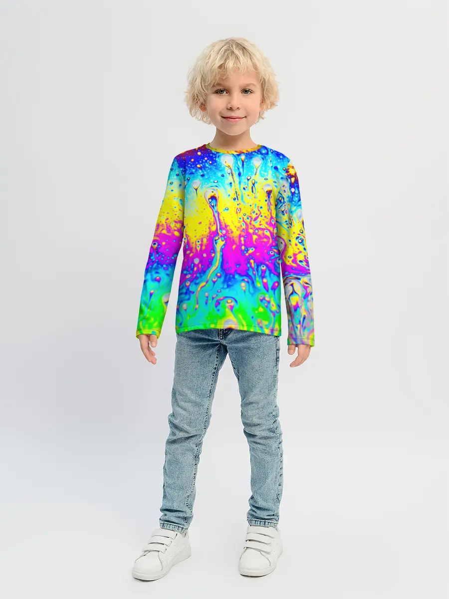 Детский лонгслив / КИСЛОТНЫЙ СТИЛЬ
