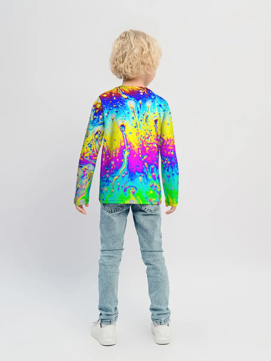 Детский лонгслив / КИСЛОТНЫЙ СТИЛЬ