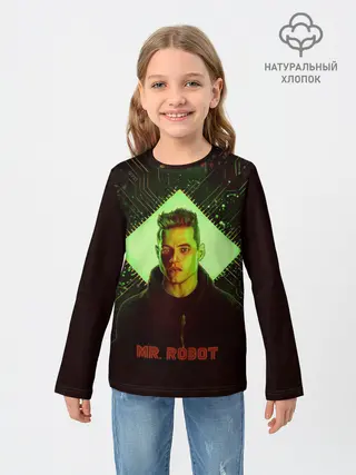 Детский лонгслив / Мистер Робот