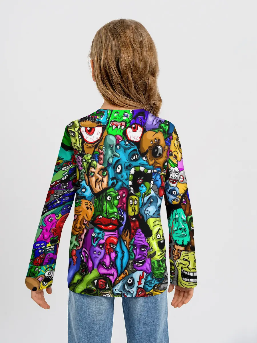 Детский лонгслив / МЕМЫ