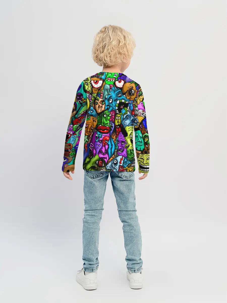 Детский лонгслив / МЕМЫ