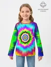 Детский лонгслив / ОПТИЧЕСКИЙ УЗОР