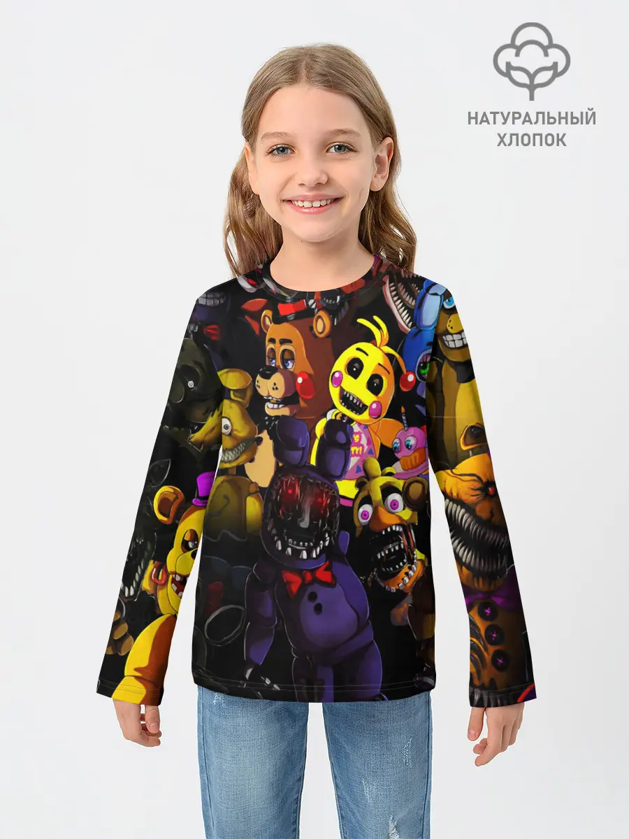 Детский лонгслив / FIVE NIGHTS AT FREDDYS