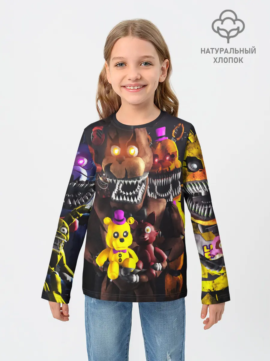 Детский лонгслив / FIVE NIGHTS AT FREDDYS