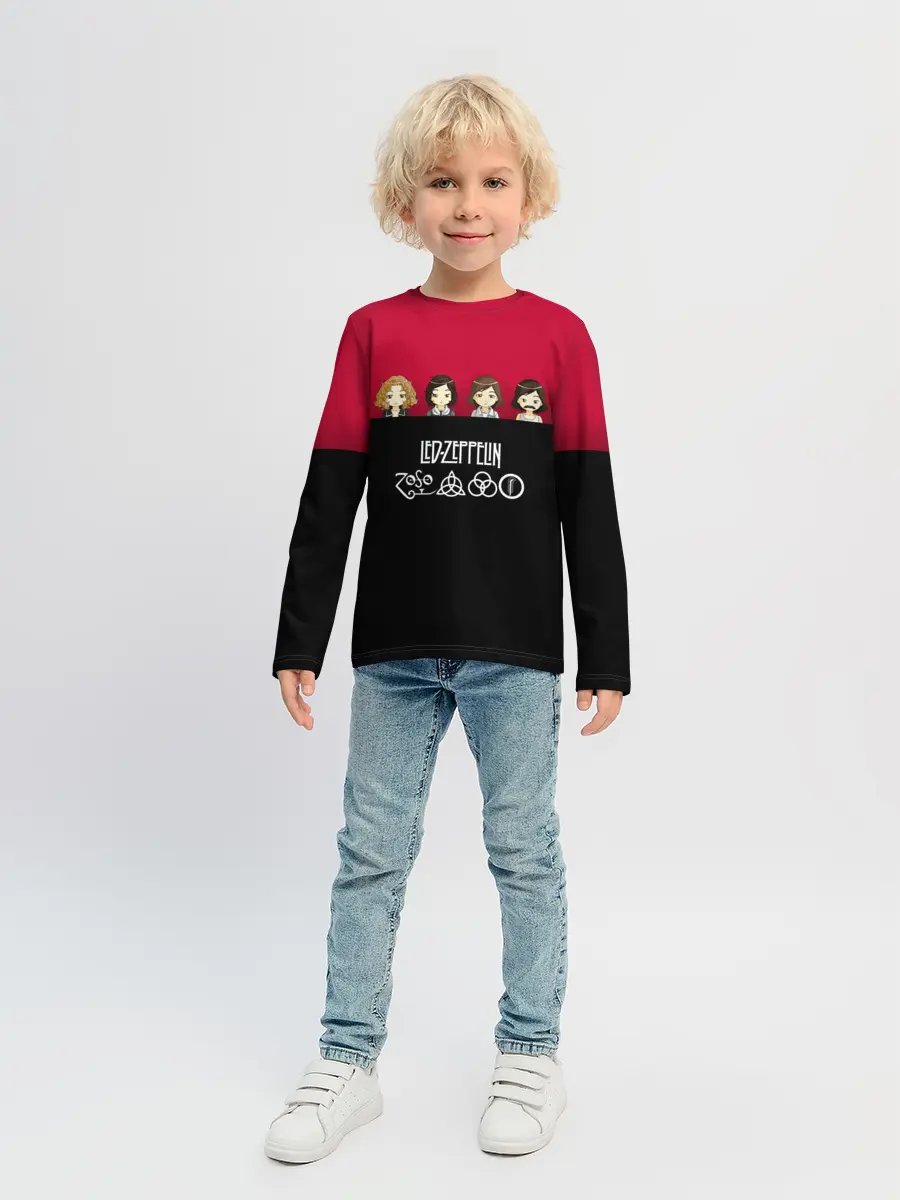 Детский лонгслив / Led Zeppelin