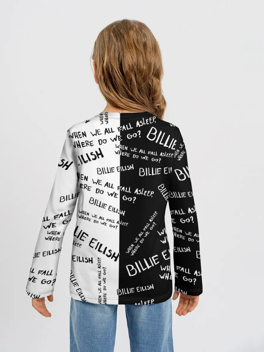 Детский лонгслив / BILLIE EILISH - Where Do We Go