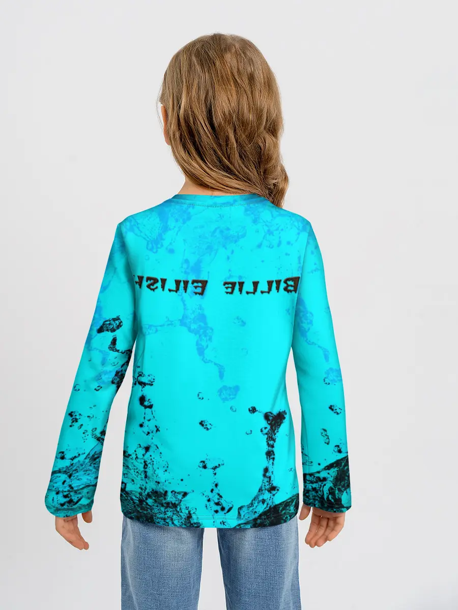 Детский лонгслив / Billie Eilish