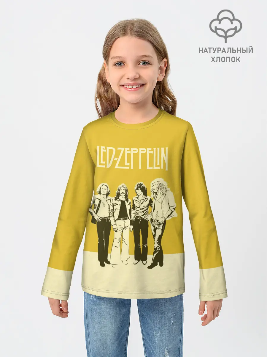 Детский лонгслив / Led Zeppelin
