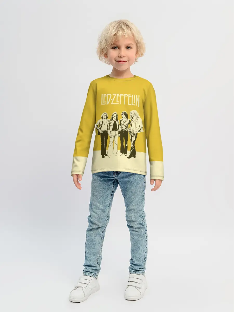 Детский лонгслив / Led Zeppelin