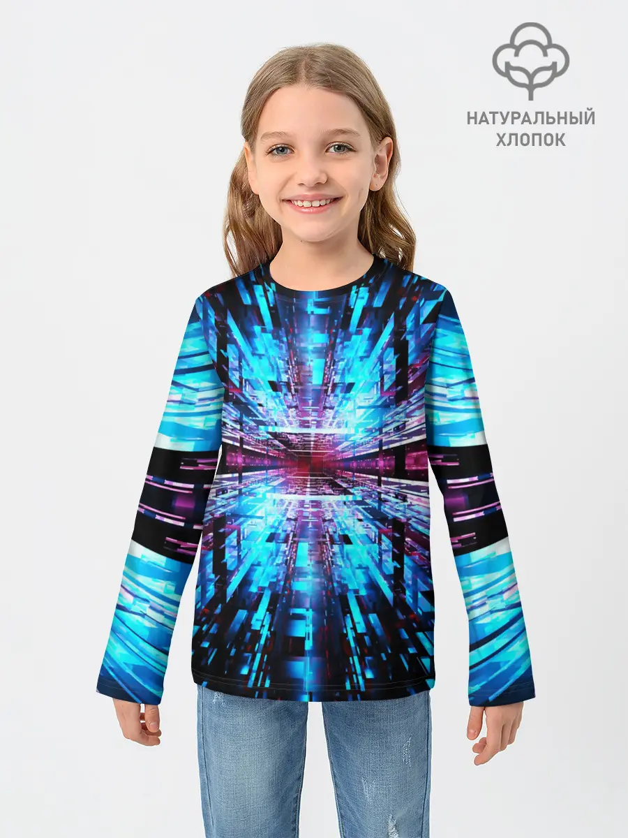 Детский лонгслив / АБСТРАКЦИЯ