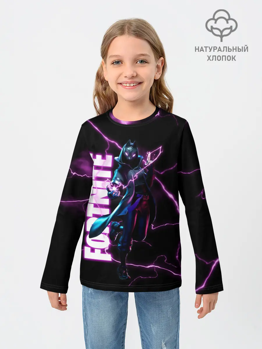 Детский лонгслив / ТАНУКИ FORTNITE