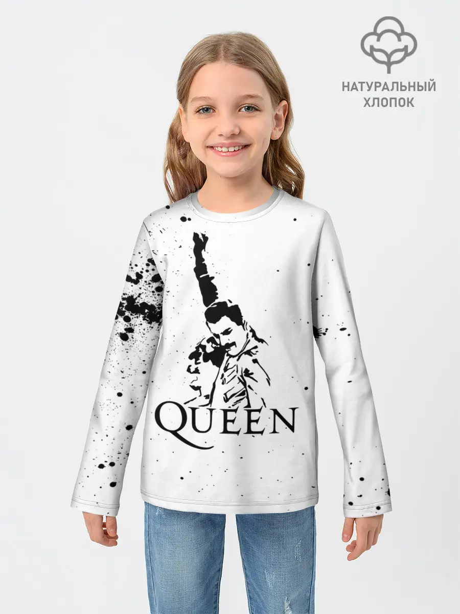 Детский лонгслив / Queen