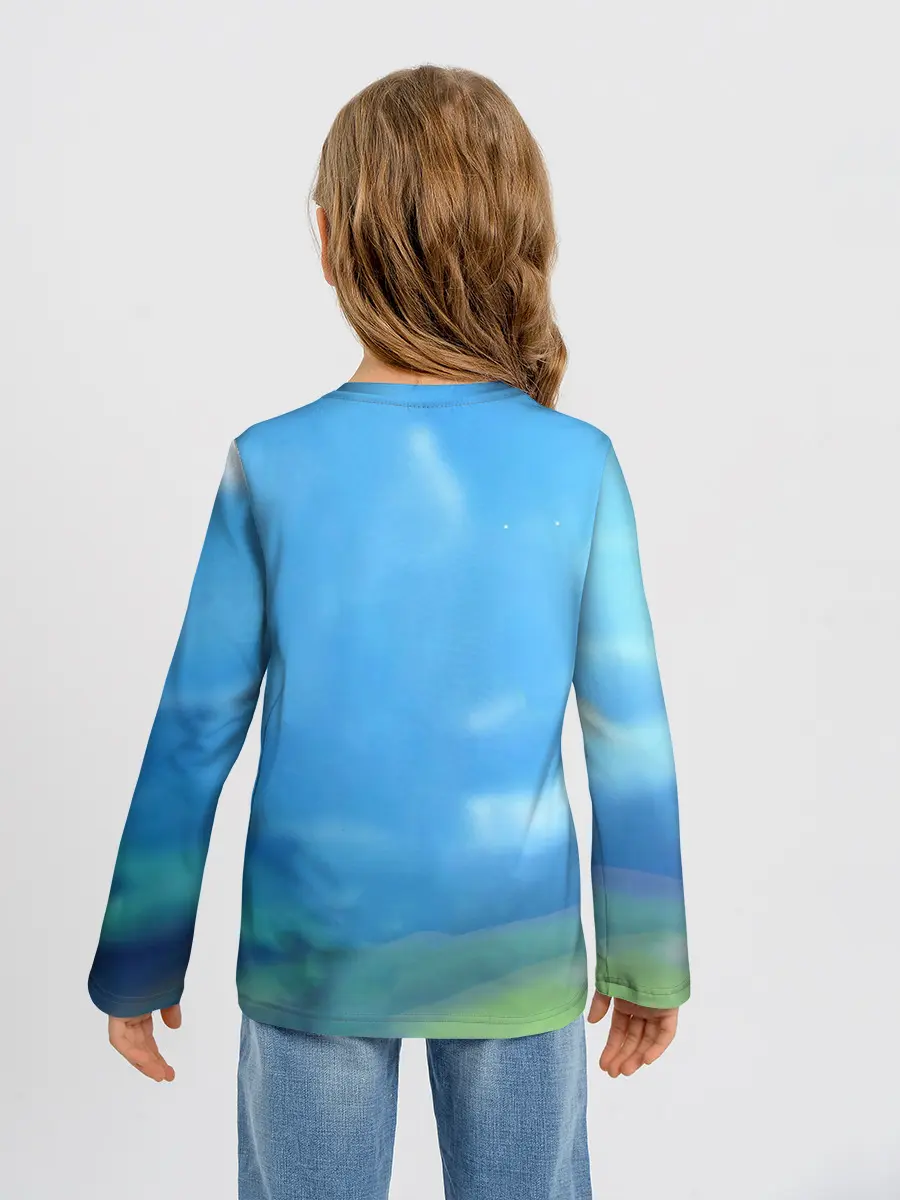 Детский лонгслив / Венти. Genshin Impact